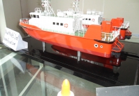 customized model of 24m Crew Boat
